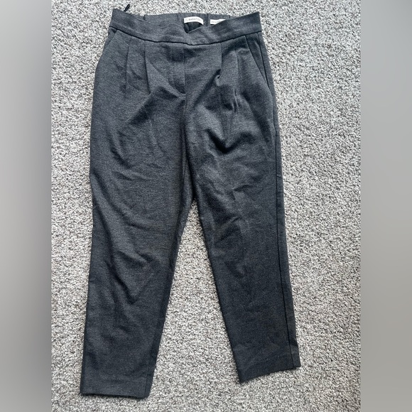 Babaton Dark Grey Ankle Dress Pants -Size 4 - Picture 4 of 4